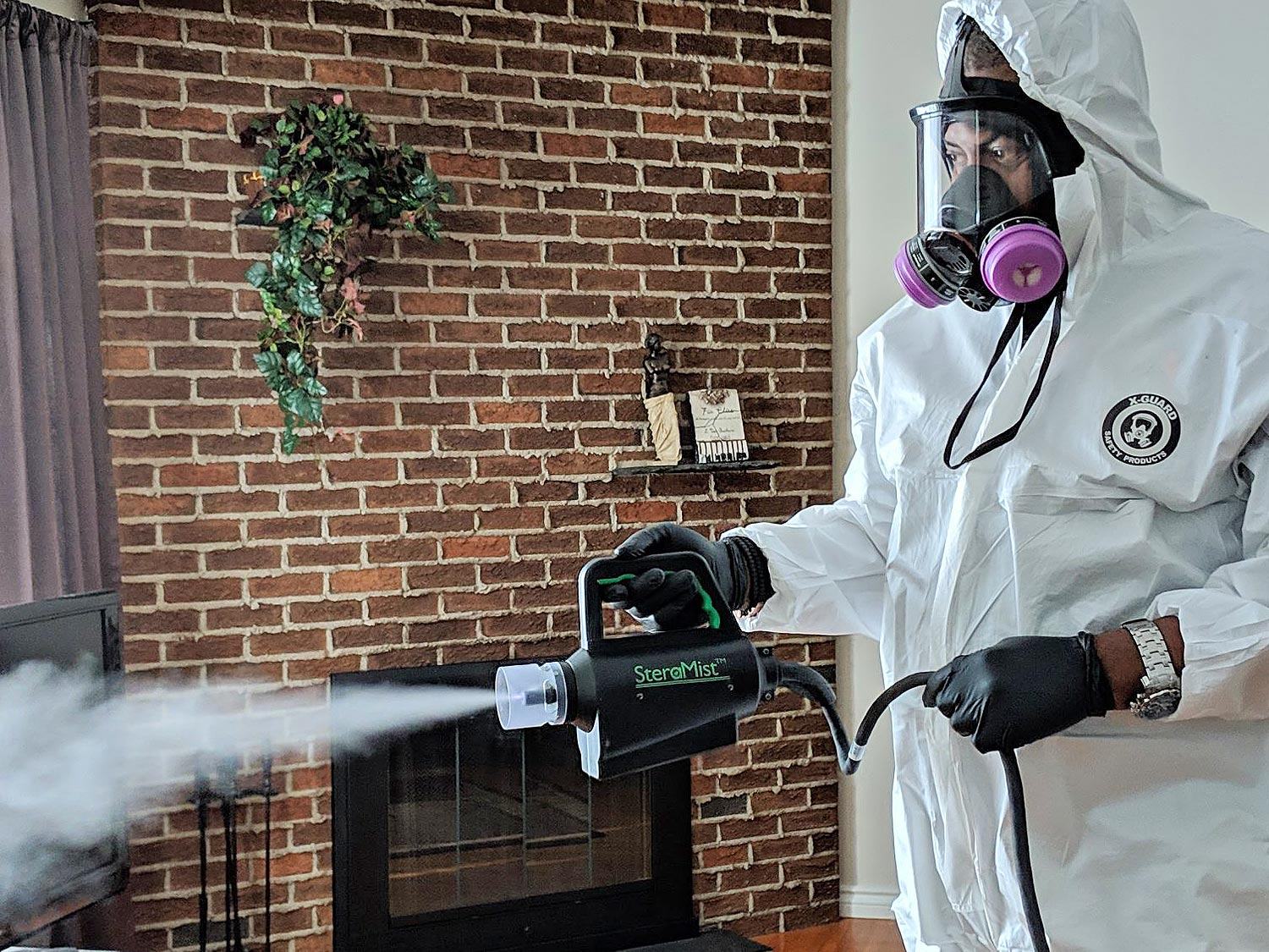 sanitization and odour removal