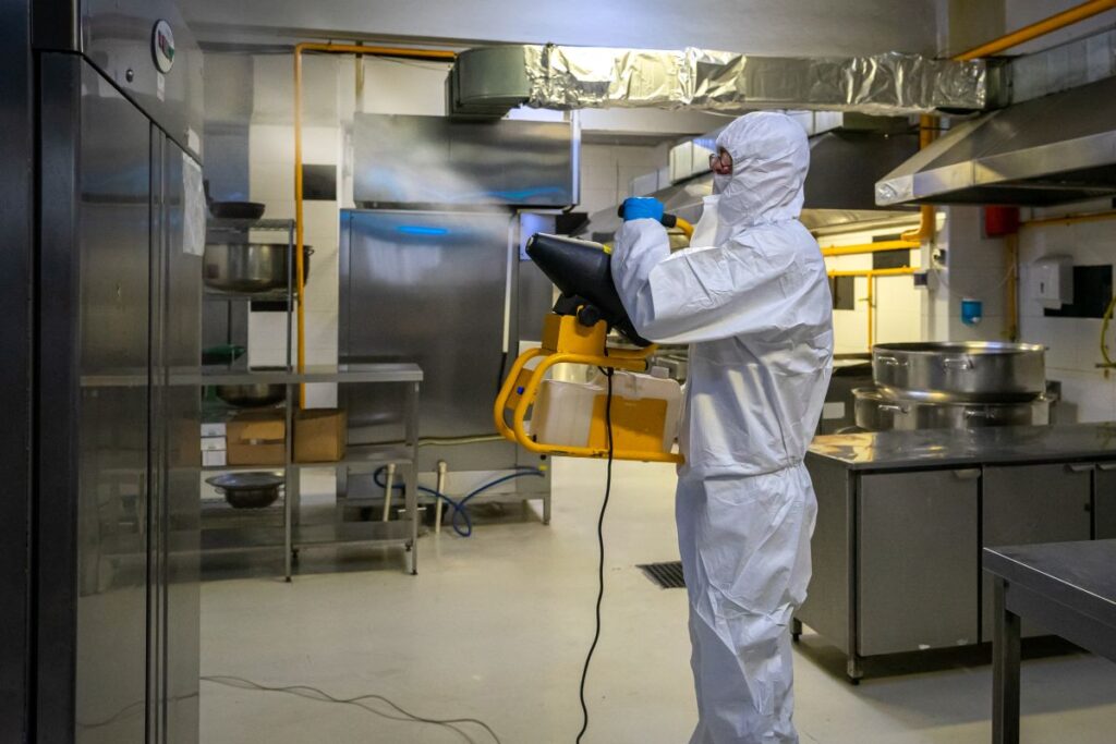 process of removing odour
