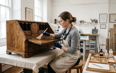 Antique and Heirloom Restoration After Calgary Water or Fire Damage