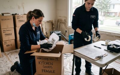 How Long Does Contents Restoration Take? A Calgary Pack-Out Timeline