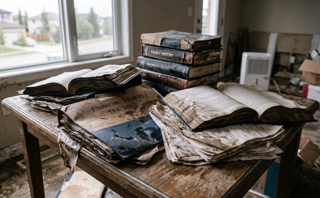 Document Restoration After Water Damage: A Calgary 2026 Guide